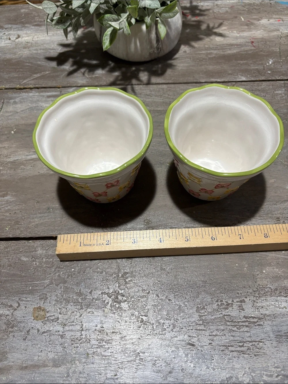 Longaberger charming white